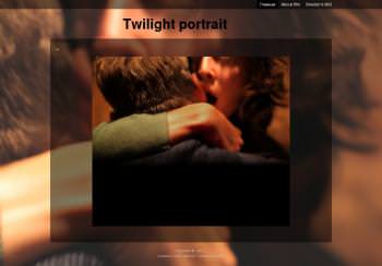 Twilight portrait
