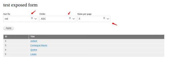 drupal vuejs result